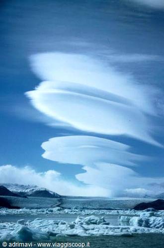 nubi contessa dei venti - Lago Argentino
