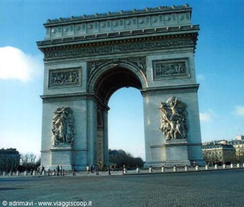 l'Arc de Triomphe - Parigi