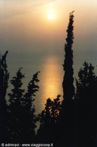 tramonto a Corfù