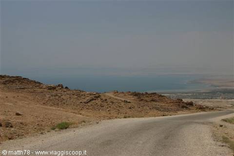 The Dead Sea, outside Palestinian territories