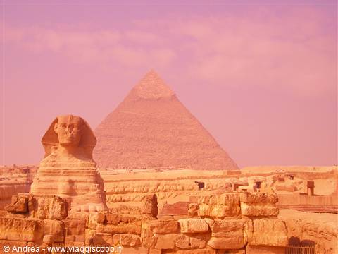 Sfinge e Piramide di Chefren