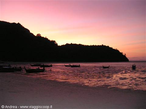 Sunset Phi Phi Leh