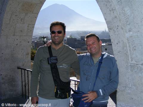 io e Francesco ad Arequipa