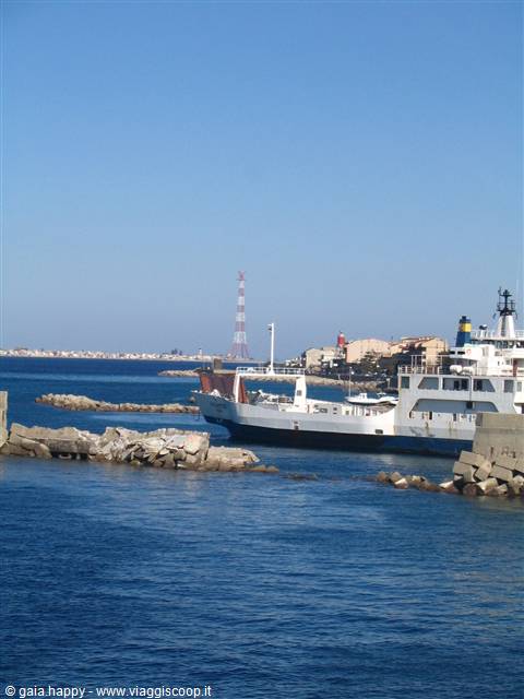 La Sicilia dal traghetto