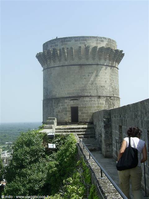 oria, torre del castello