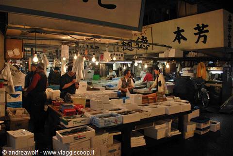 Mercato del pesce di Tokyo