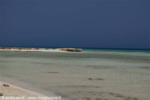 La spiaggia di Sharm El Luli