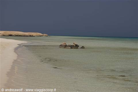 La spiaggia di Sharm El Luli
