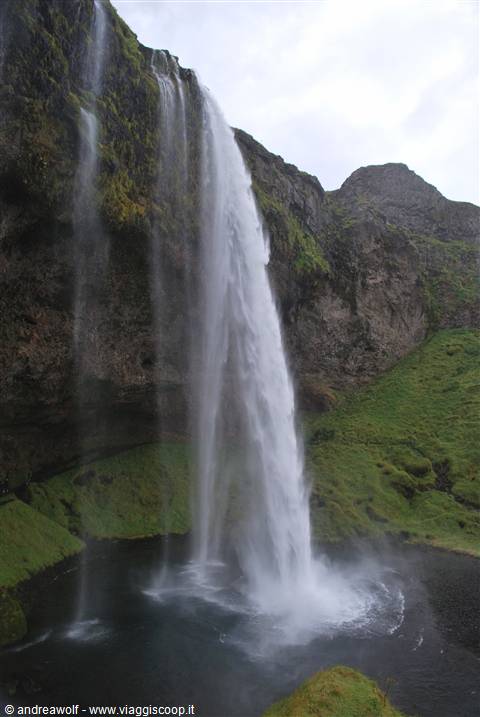 La cascata di Seljandsfoss