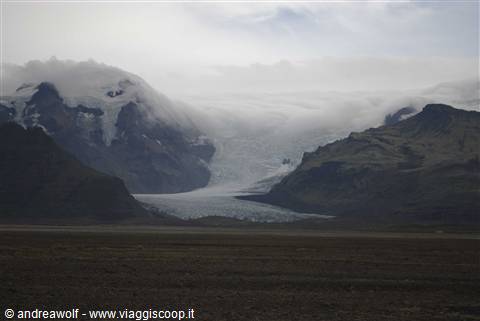 Lingue di ghiaccio del Vatnajökull la calotta polare più grande del mondo (esclusi i poli)