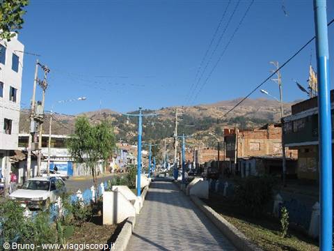 Huaraz - La via principale