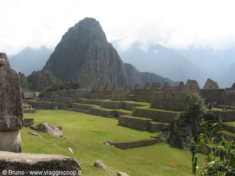 Rovine del Machu Picchu - L'Huayana Picchu sullo sfondo