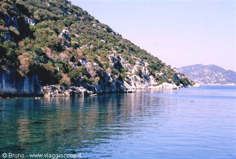 The Mediterranean on Ucagiz surroundings