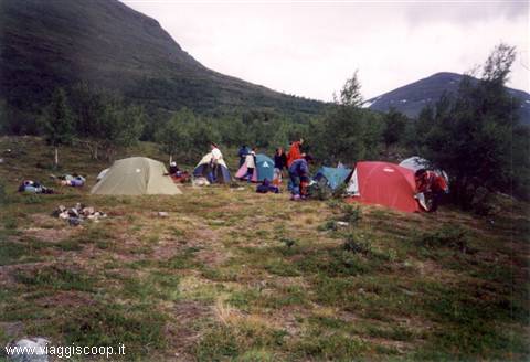First camp