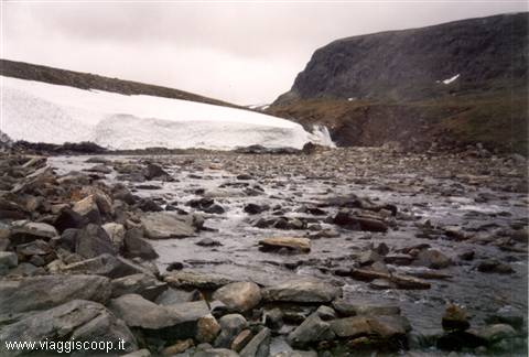 A glacier met during the third stage