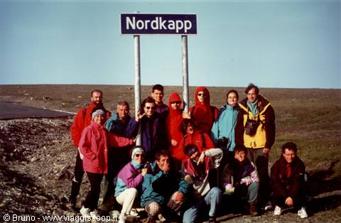 Our group in Cape North