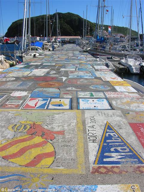 Gli artisti marinai - porto di Horta