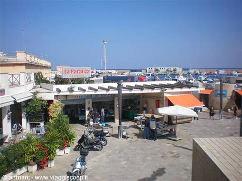 mercato del pesce a Gallipoli