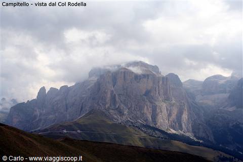 Campitello - vista dal Col Rodella