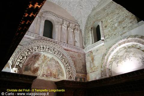 Cividale del Friuli - il Tempietto Longobardo