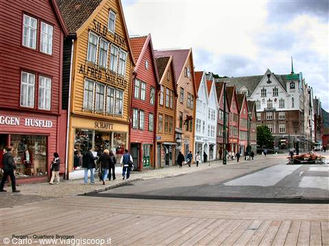 Bergen - Quartiere Bryggen
