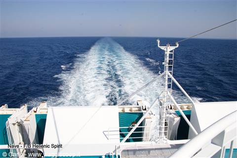In navigazione - Nave F/B Hellenic Spirit
