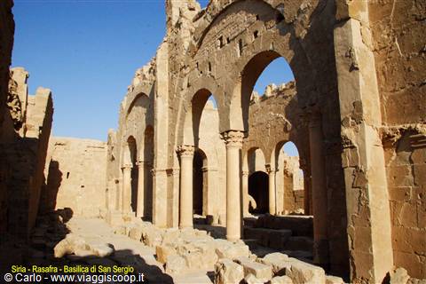 Siria - Rasafra - Basilica di San Sergio