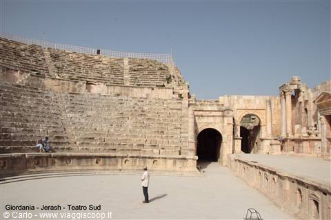 Giordania - Jerash - Teatro sud