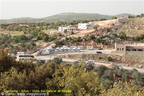 Giordania - Ajlun - Vista dal Qala'at ar-rabad