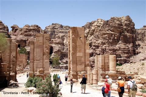 Giordania - Petra - tempio Nabateo