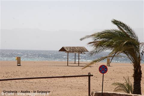 Giordania - Aqaba - la spiaggia