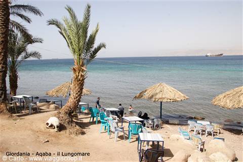 Giordania - Aqaba - il lungomare