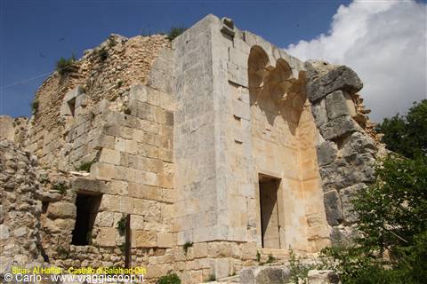Siria - Al Haffah - Castello di Salah ad-Din