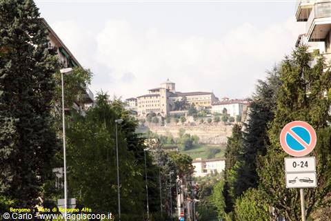 Bergamo - Vista di Bergamo alta
