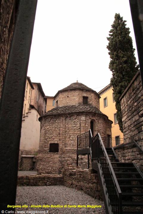 Bergamo alta - Abside della Basilica di Santa Maria Maggiore