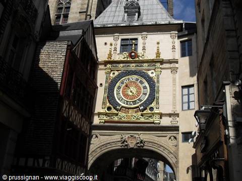Rouen e il suo orologio