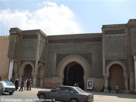 la porta Bab el Mansour a Meknes