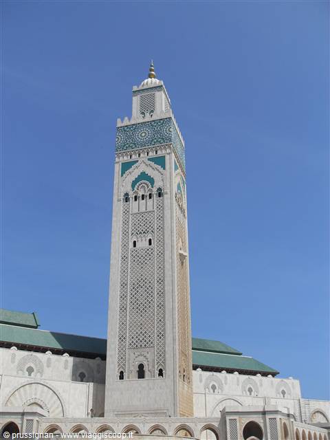 il minareto della moschea Hassan II