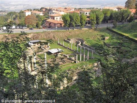 resti romani a Volterra