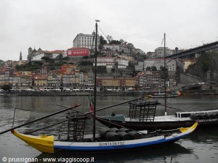 barche sul fiume Douro