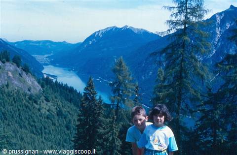 il lago di Achensee dal Karwendel