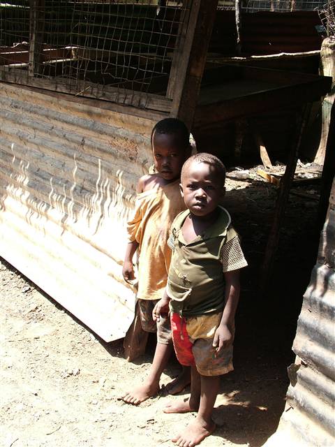 Bambini a Malindi