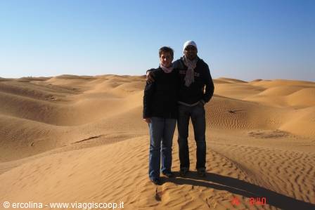 Io e Lus finalmente nel deserto!!!