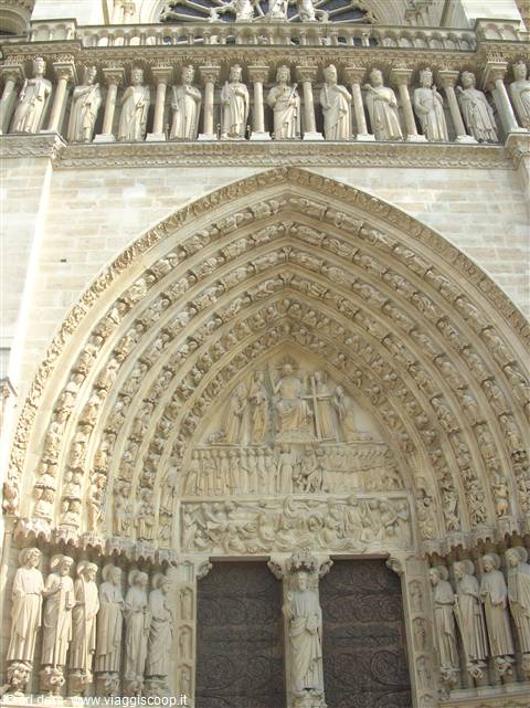 Particolare di Notre Dame