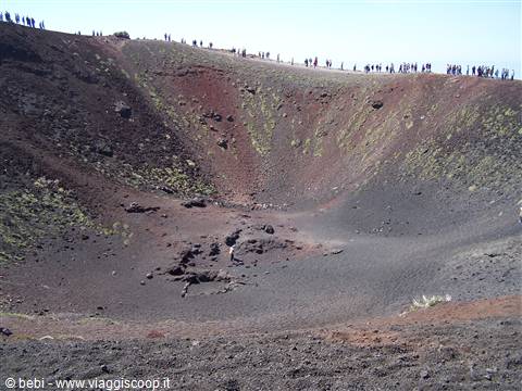 Etna, primo cratere