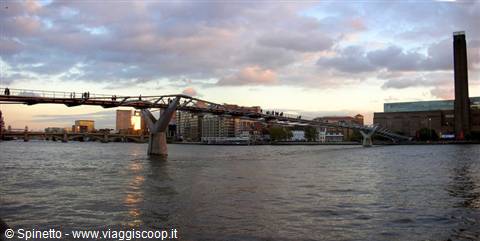 Millennium Bridge e Tate Modern