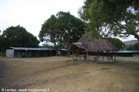 Campeggio al Masai Mara