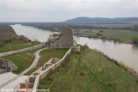 Castello di Devin....con vista sul Danubio