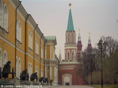 Il cortile del Cremlino