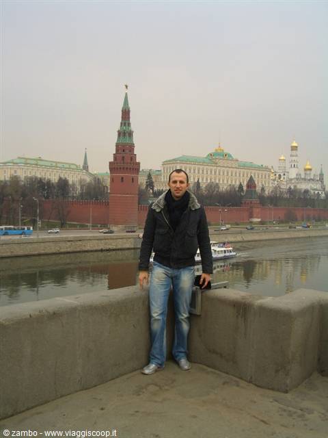 Il cremlino....dal fiume Moscova